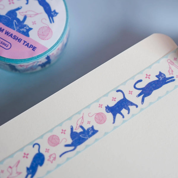 Feline Sticky Washi Tape - DIGS