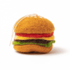 Felt Burger Ornament - DIGS
