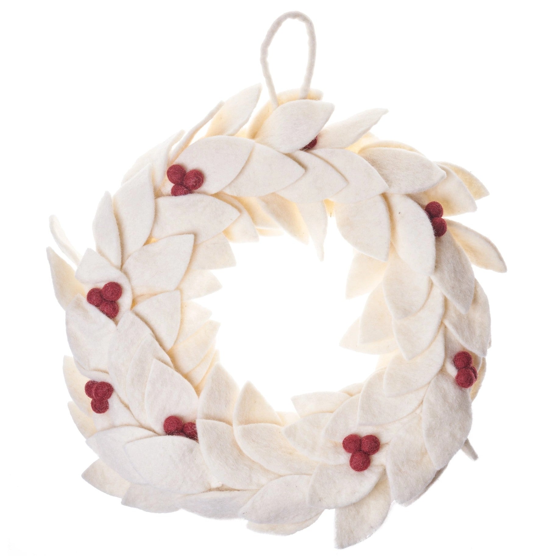 Felt Holiday Wreath - DIGS