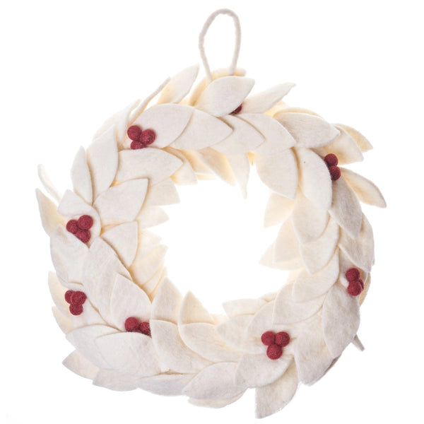 Felt Holiday Wreath - DIGS