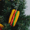 Felt Hot Dog Ornament - DIGS