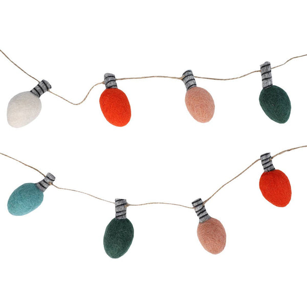 Felt Light Bulb Bunting - DIGS