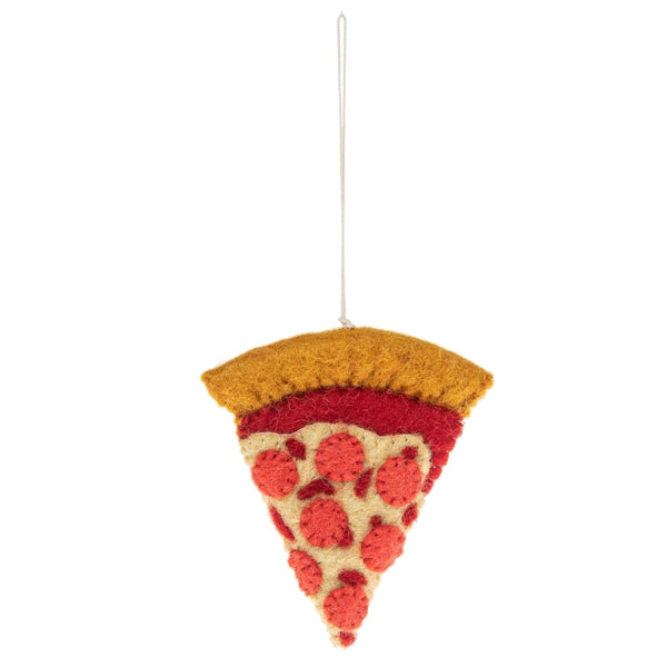 Felt Pizza Ornament - DIGS