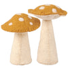 Felt Toadstool Mushrooms - DIGS