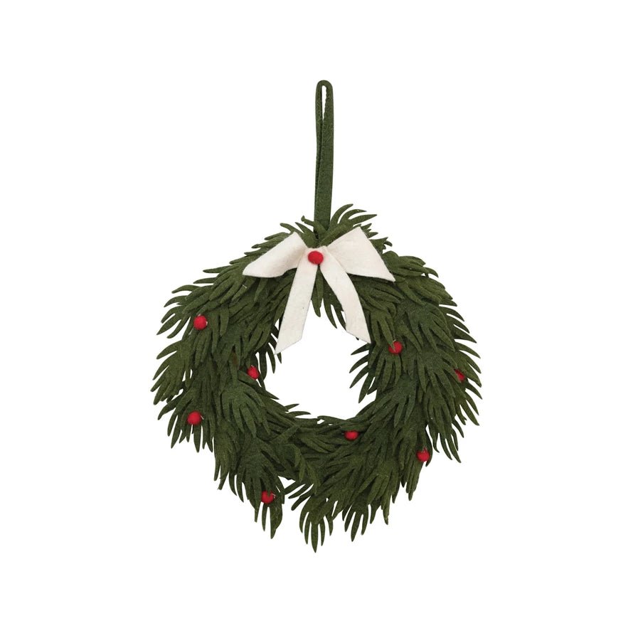 Felt Wreath with Berries - DIGS