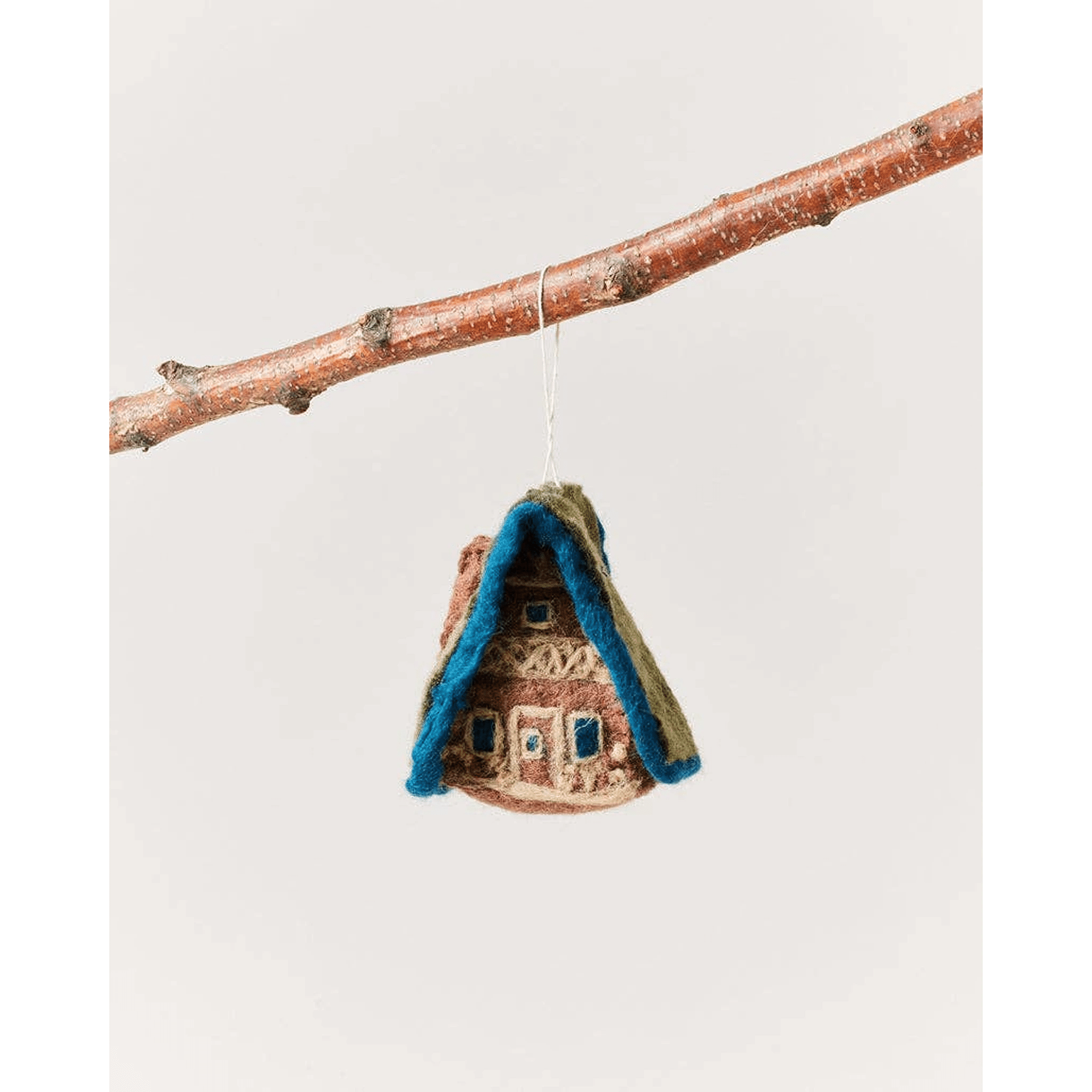 Felted A-Frame Ornament - DIGS