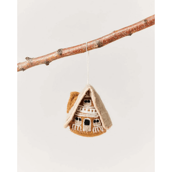 Felted A-Frame Ornament - DIGS