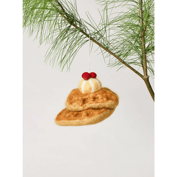 Felted Breakfast Ornament - DIGS