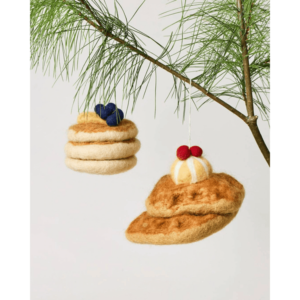 Felted Breakfast Ornament - DIGS