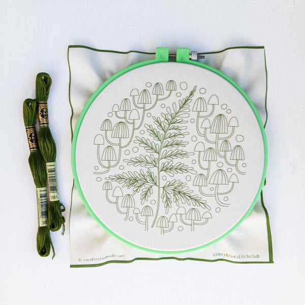 Fern + Friends Embroidery Kit - DIGS