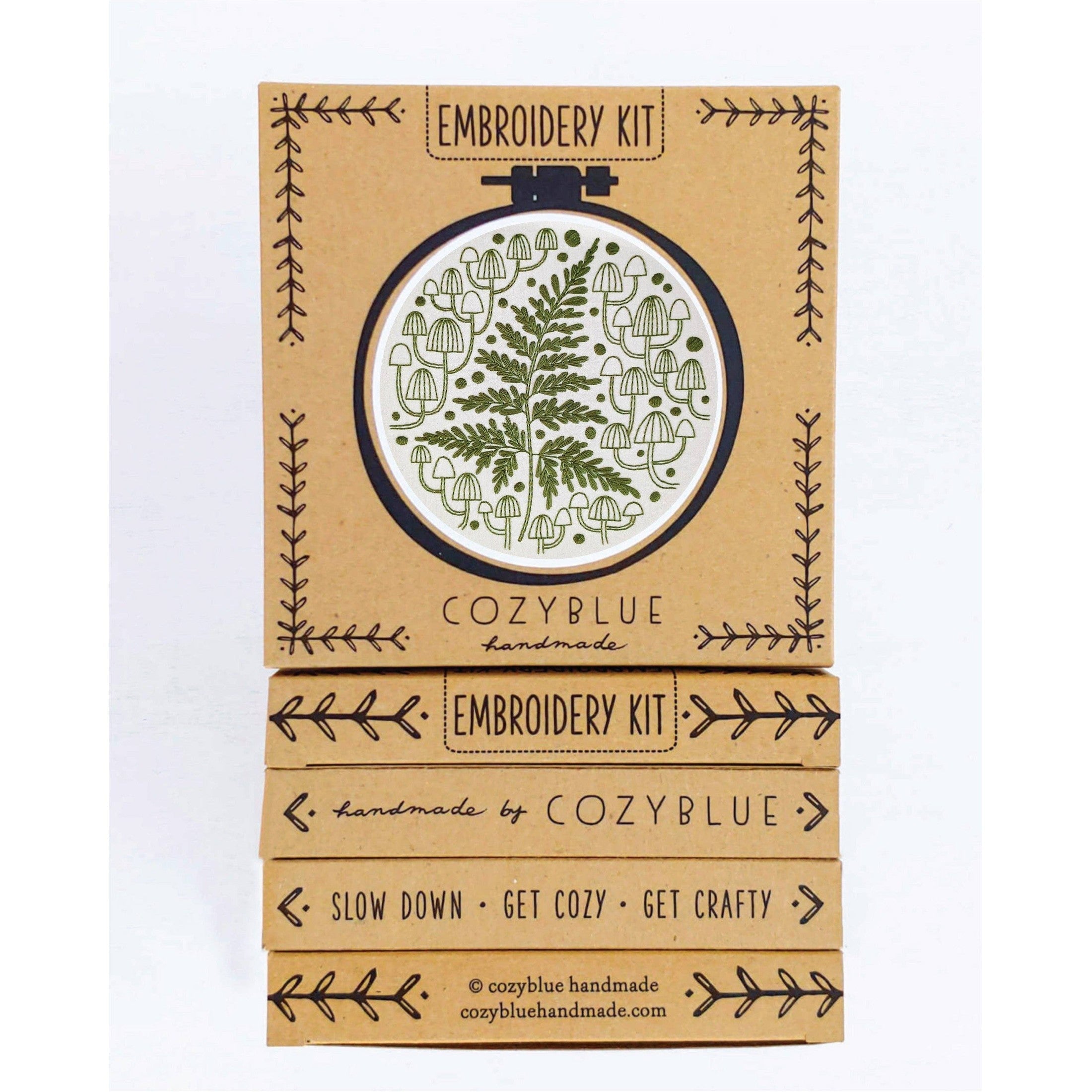 Fern + Friends Embroidery Kit - DIGS