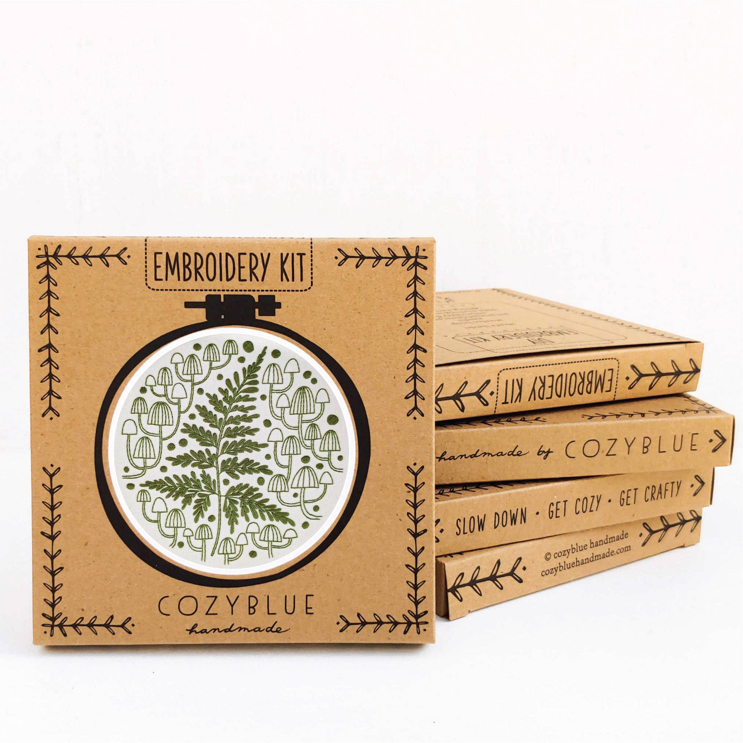 Fern + Friends Embroidery Kit - DIGS
