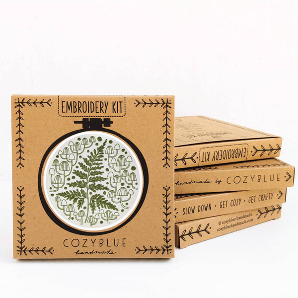 Fern + Friends Embroidery Kit - DIGS