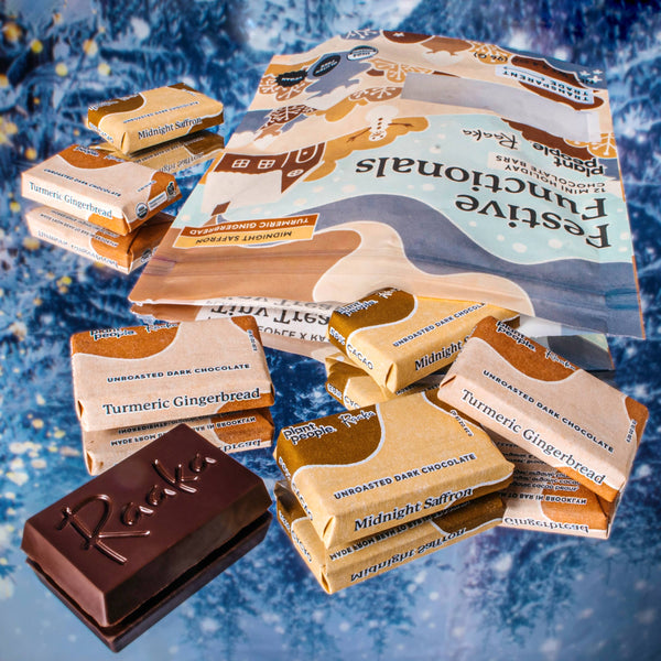 Festive Functionals Mini Holiday Chocolates - Bag of 12 - DIGS