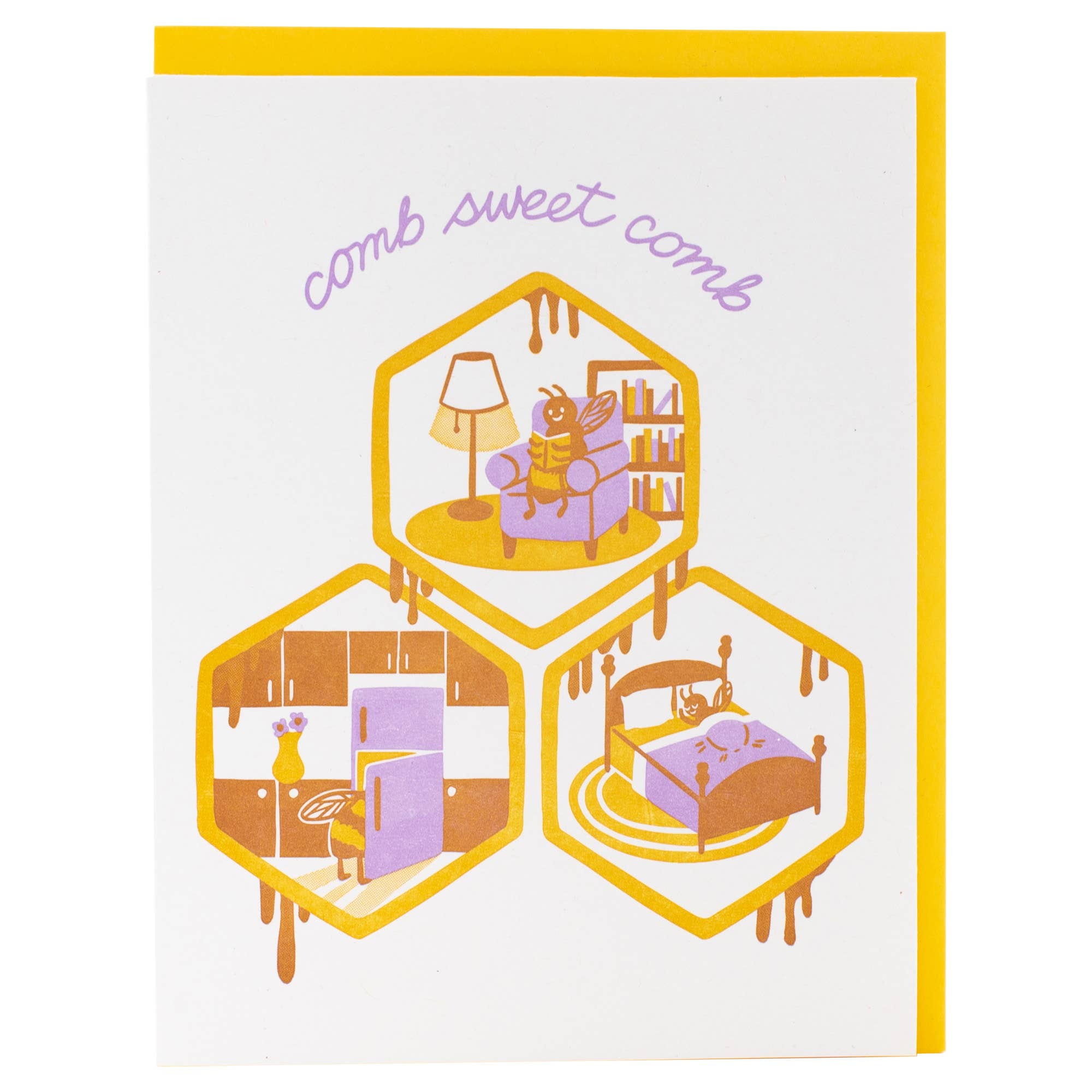 Honeycomb New Home Card