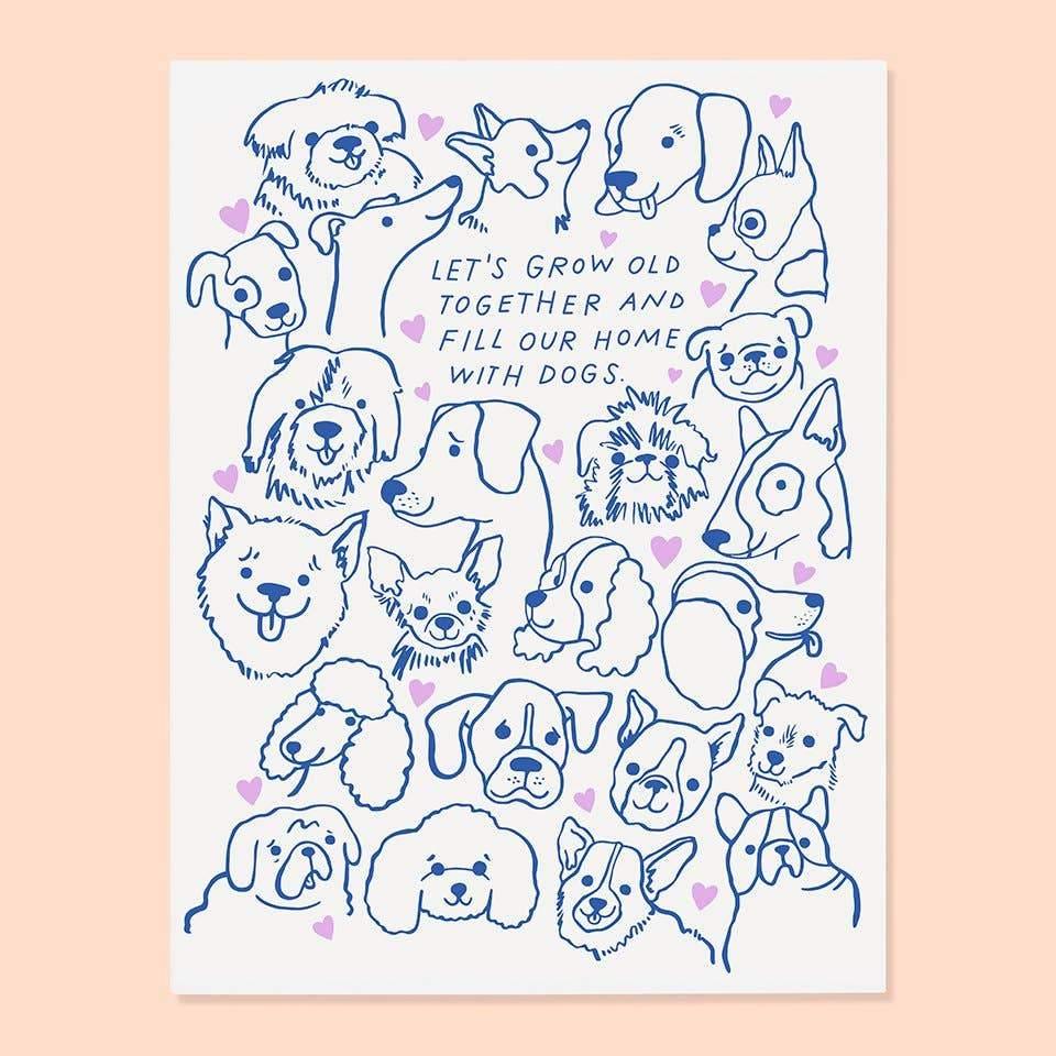 Fill Our Home With Dogs Card - DIGS