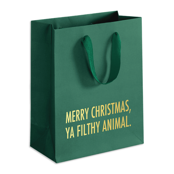 Filthy Animal Holiday Gift Bag - Green - DIGS