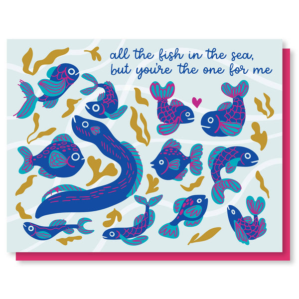 Fish in the Sea Love Card - DIGS
