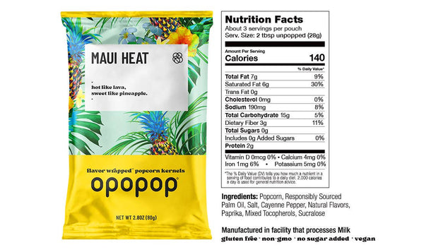 Flavor-Wrapped Popcorn Kernels Pack of 6 - DIGS