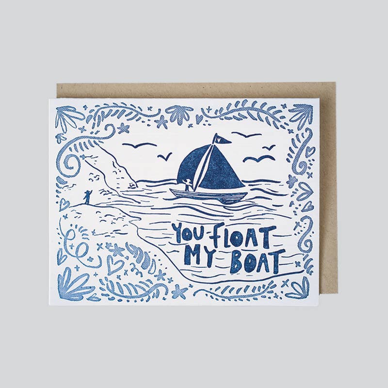 Float My Boat Card - DIGS