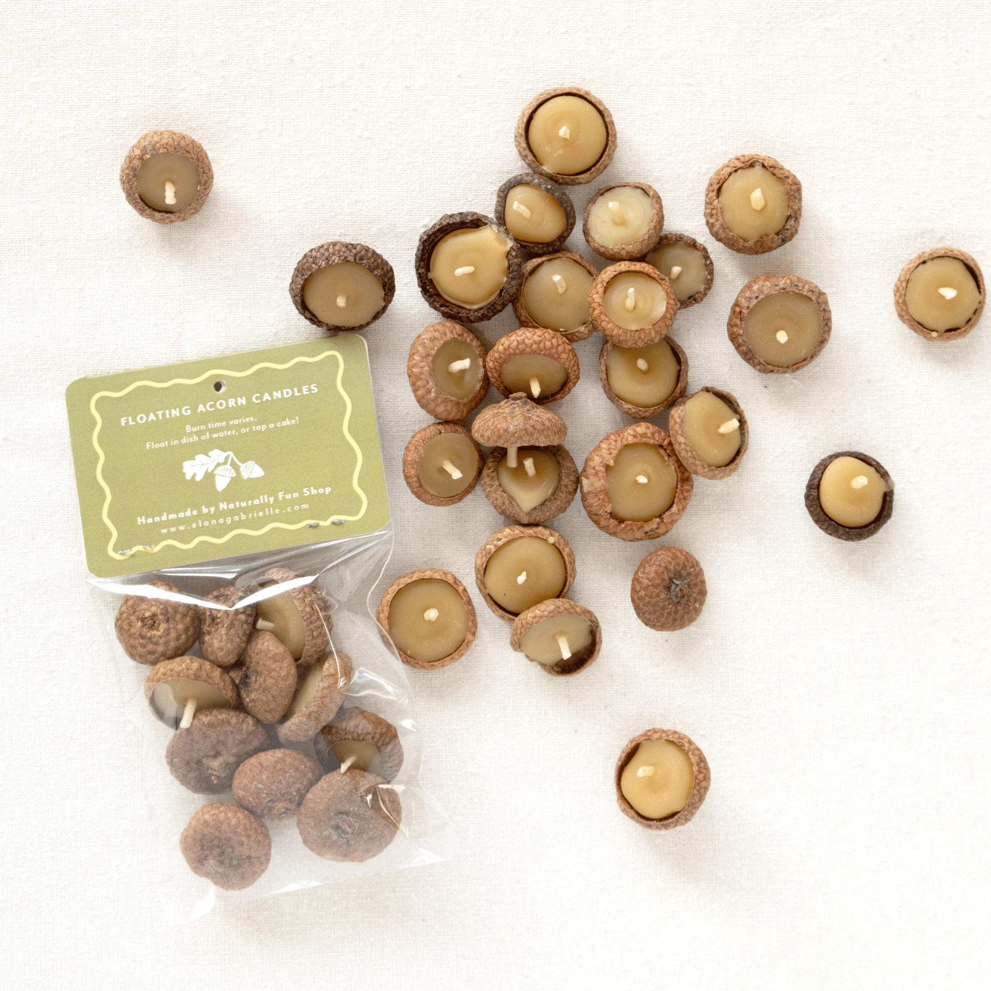 Floating Acorn Candles - DIGS