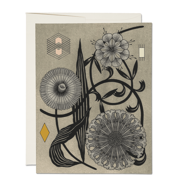 Floral Geometry Card - DIGS