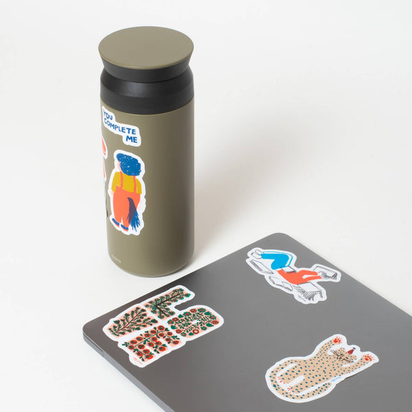 Floral Love Letters Sticker - DIGS