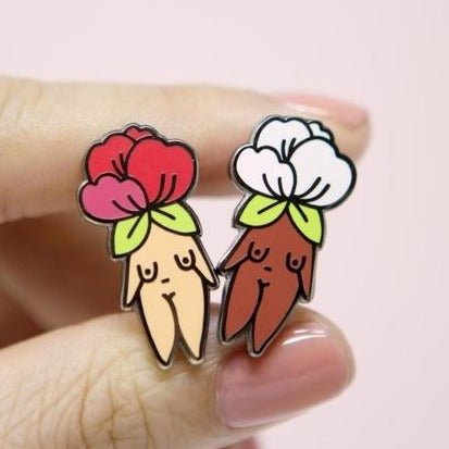 Flower Child Enamel Pin - DIGS