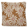 Flower & French Knot Square Accent Pillow - DIGS