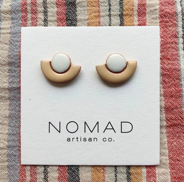 Flower Pot Ceramic Earrings - DIGS