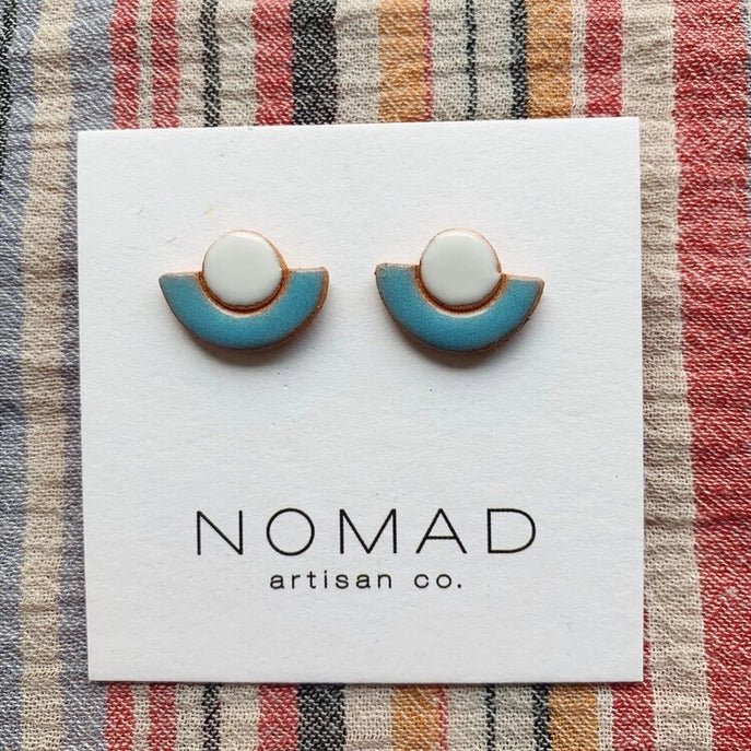 Flower Pot Ceramic Earrings - DIGS