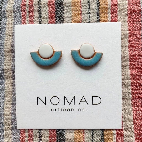 Flower Pot Ceramic Earrings - DIGS