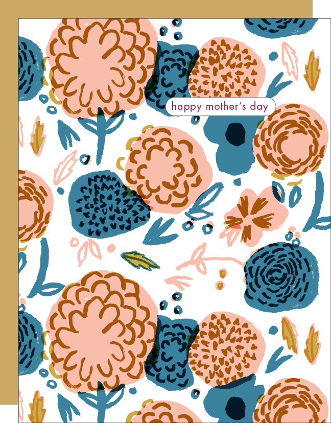 Flower Power Mom Card - DIGS