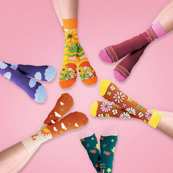 Flower Power Socks - DIGS