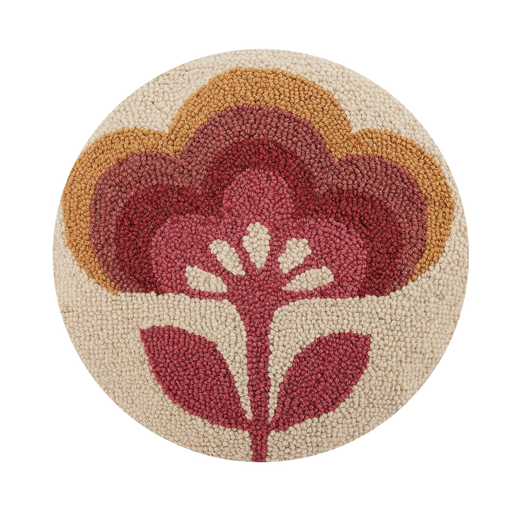 Flower Round Hook Pillow - DIGS