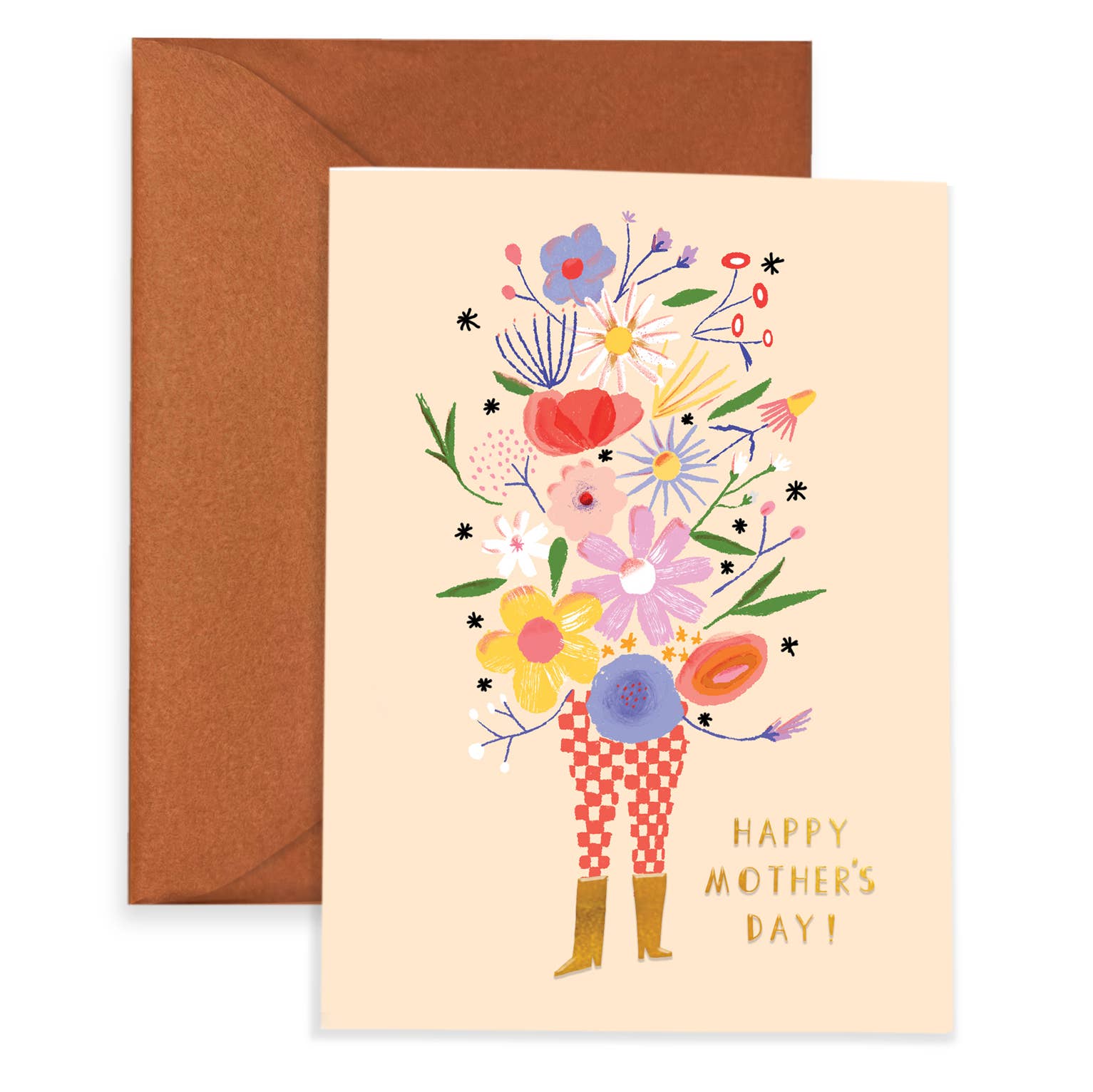 Flower Tower Mother's Day Card - DIGS