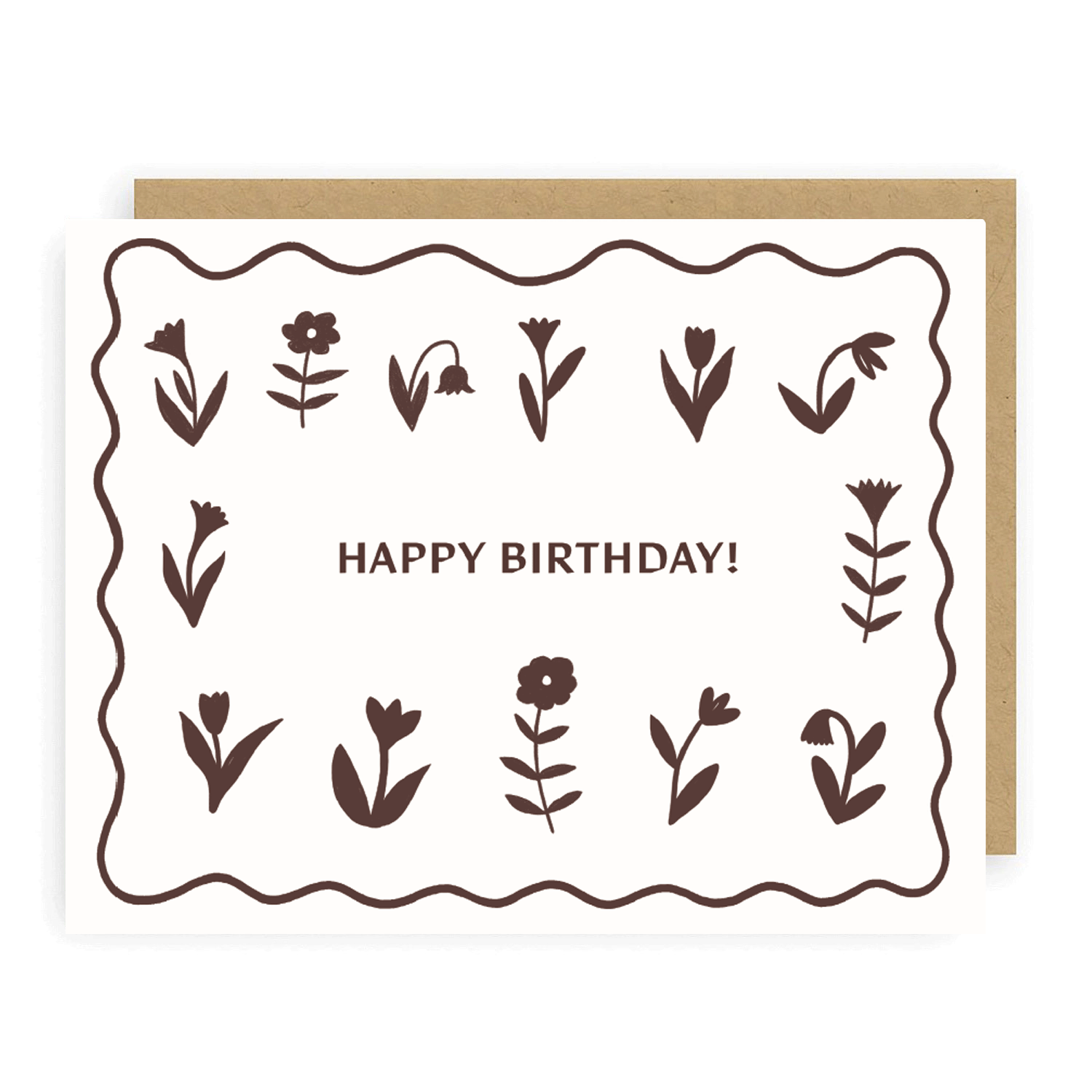 Flowers Birthday Card - DIGS