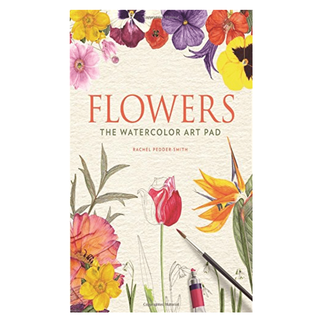 Flowers: The Watercolor Art Pad - DIGS