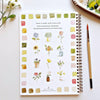 Flowers Watercolor Workbook - DIGS