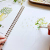 Flowers Watercolor Workbook - DIGS