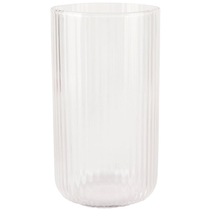 Fluted Glass Tumblers - 17 oz - DIGS