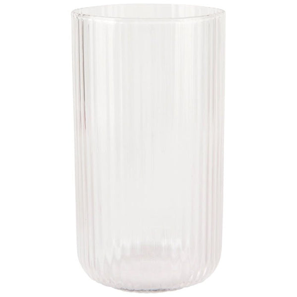 Fluted Glass Tumblers - 17 oz - DIGS