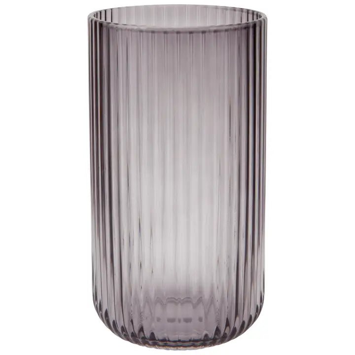 Fluted Glass Tumblers - 17 oz - DIGS