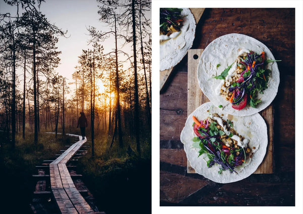 Food In The Woods: Vegetarian Recipes from Easy Snacks to Hiking Meals - DIGS