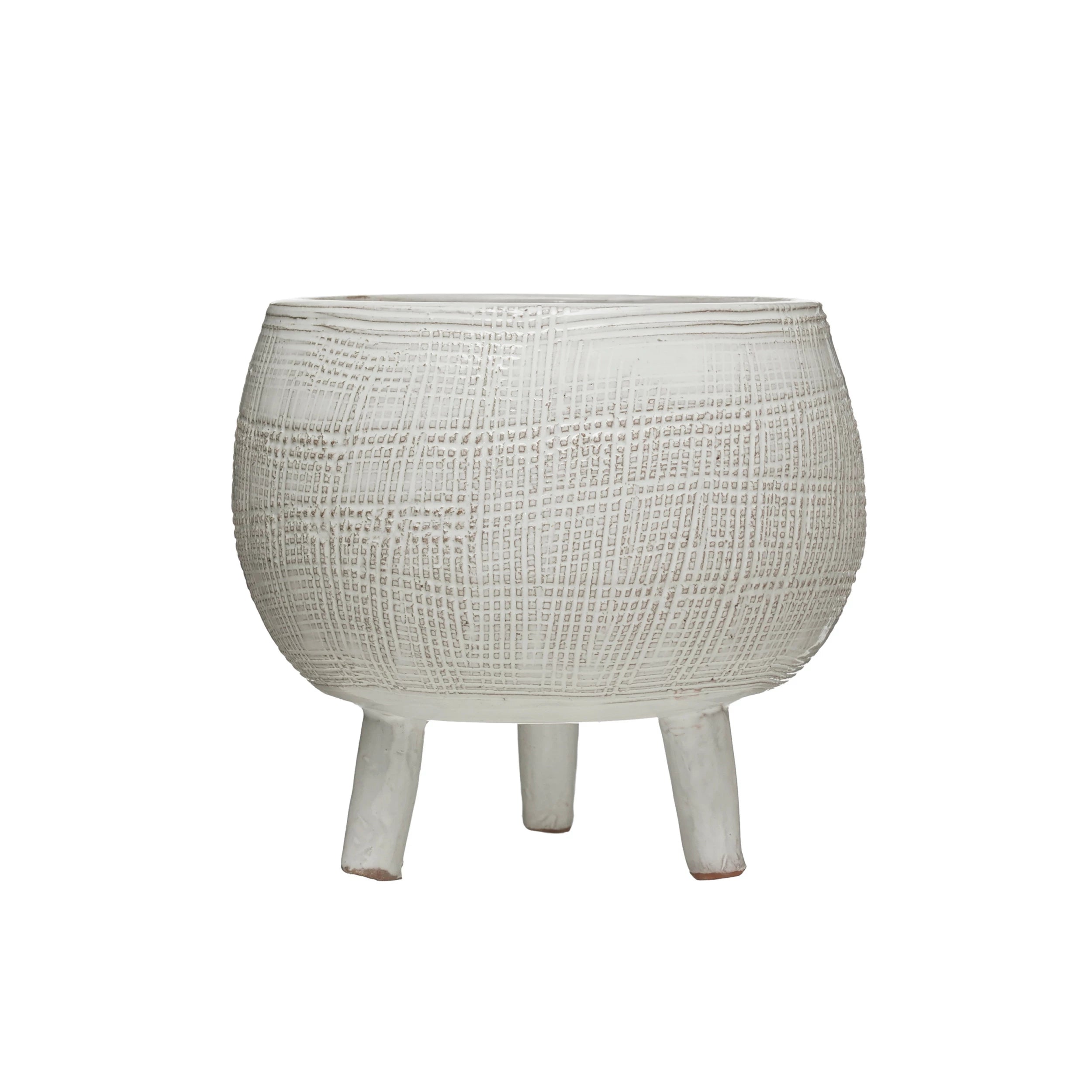 Footed Terracotta Pot - DIGS