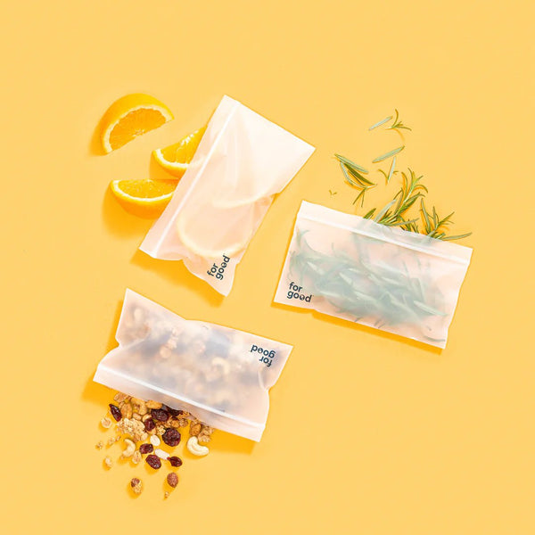For Good Compostable Zipper Snack Bags - DIGS