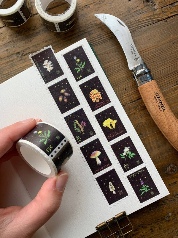 Foraging Stamp Washi Tape - DIGS