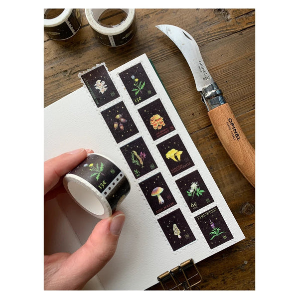 Foraging Stamp Washi Tape - DIGS