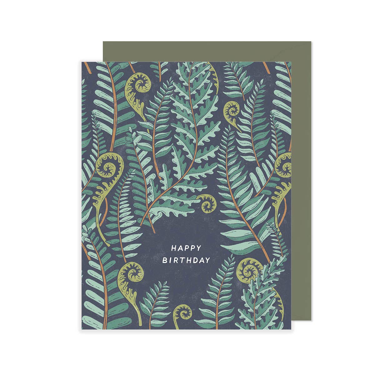 Forest Fern Birthday Card - DIGS