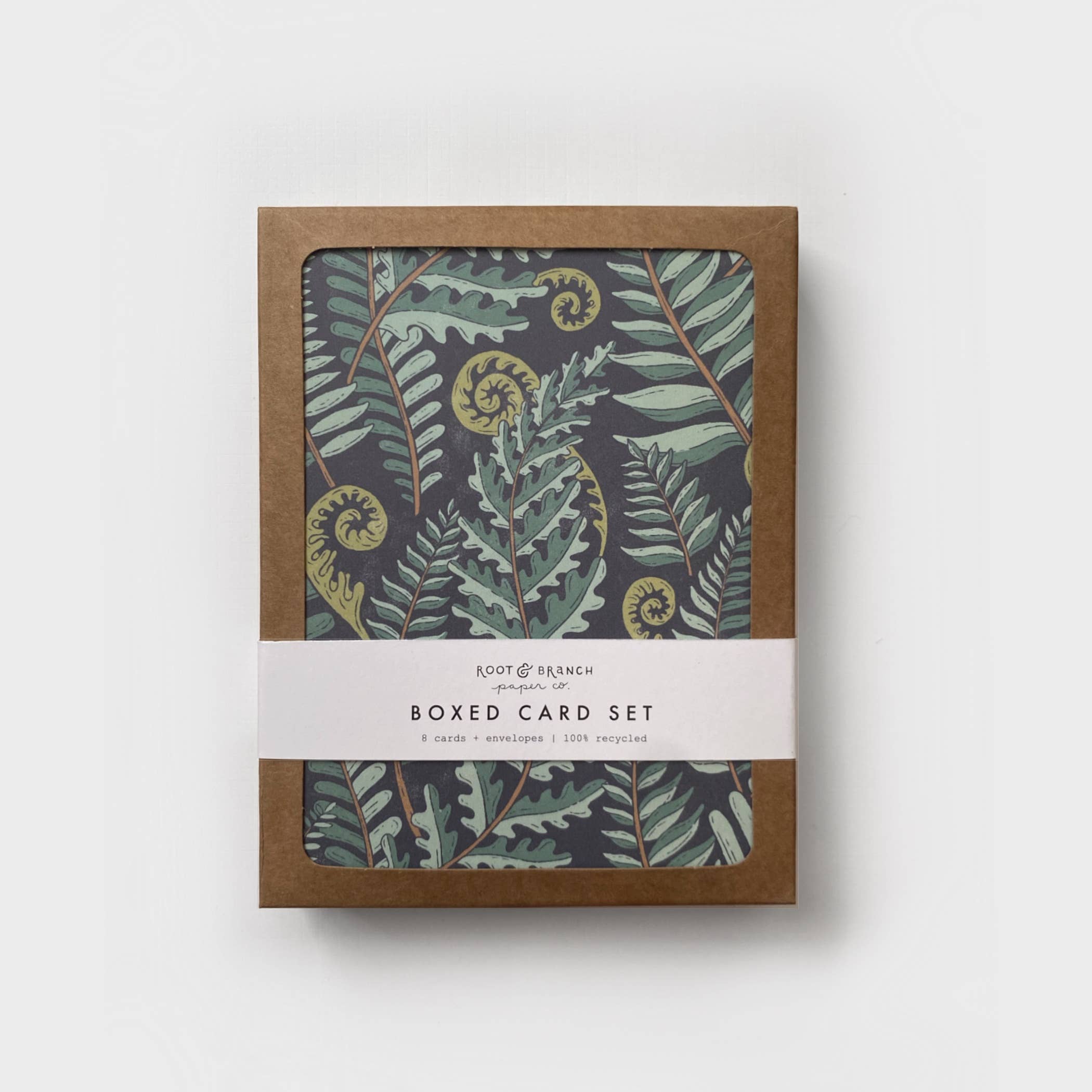 Forest Fern Boxed Card Set - DIGS